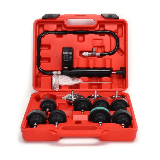 Universal Cooling System Radiator Pressure Tester Gasket Test Kit Leak Detector – view 1