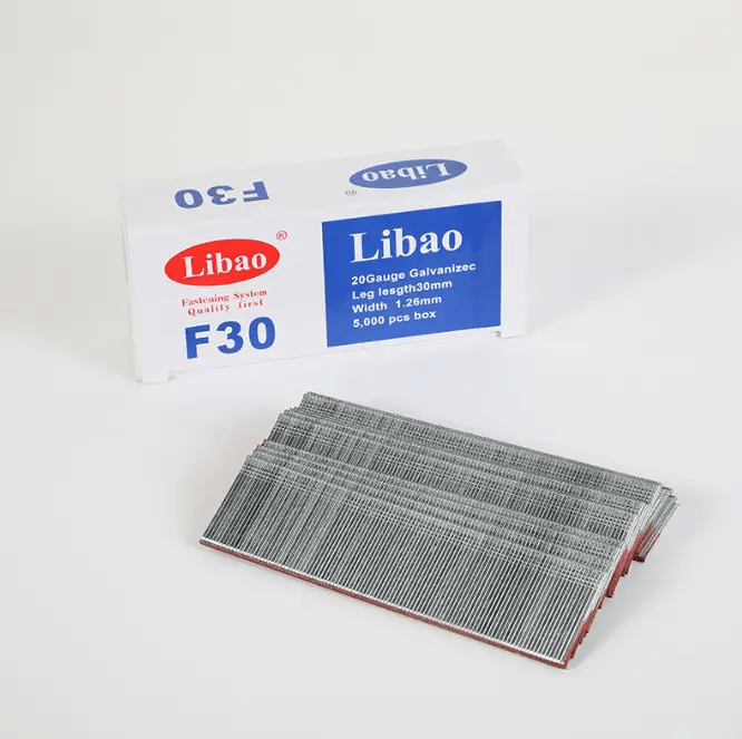 F30 Brad Nails, Galvanized Gun Nails, 5000 PCS – view 1