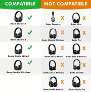 Black Replacement Ear Pads Cushions For Beats Studio 2.0/3.0 Wired/Wireless Headphones – view 3