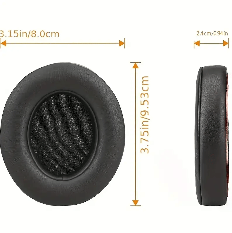 Black Replacement Ear Pads Cushions For Beats Studio 2.0/3.0 Wired/Wireless Headphones – view 4