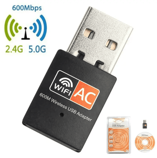 Dual Band USB WiFi Wireless Dongle Adapter 2.4GHz 5GHz – view 2
