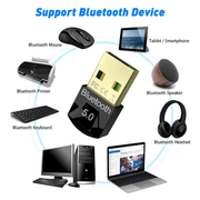 salelink.co.nz Unbranded Bluetooth 5.0 Dongle Adapter Receiver Bluetooth 5.0 Dongle Adapter Receiver | Action Outdoors NZ