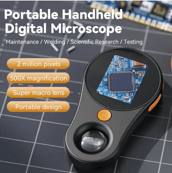 salelink.co.nz Unbranded 500X Handheld Digital Microscope 500X Handheld Digital Microscope | Action Outdoors NZ