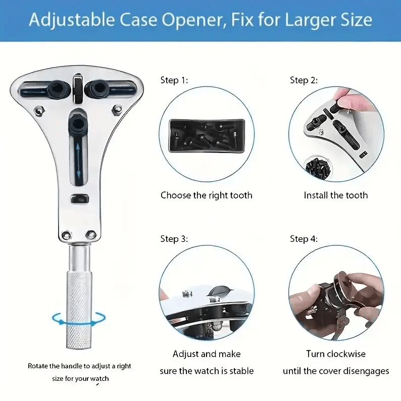 salelink.co.nz Unbranded Watch Back Case Remover Opener Wrench Watch Back Case Remover Opener Wrench | Action Outdoors NZ