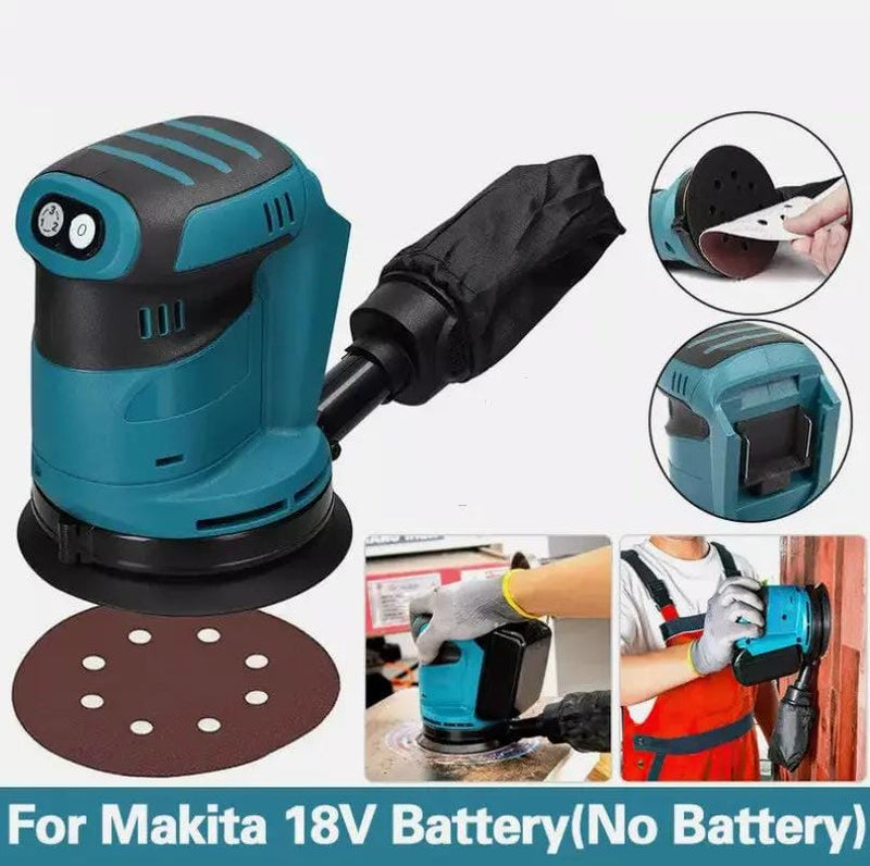 Cordless Random Orbital Sander Fits Makita 18V Battery – view 7