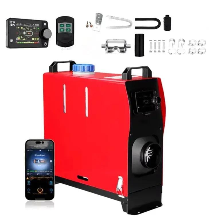 salelink.co.nz Unbranded Diesel Air Heater 12V 8KW Bluetooth App Diesel Air Heater 12V 8KW Bluetooth App | Action Outdoors NZ