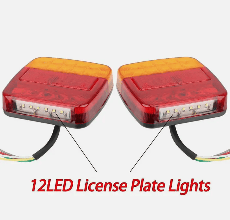 salelink.co.nz Unbranded 12V LED Tail Lights Trailer Light 12V LED Tail Lights Trailer Light | Action Outdoors NZ