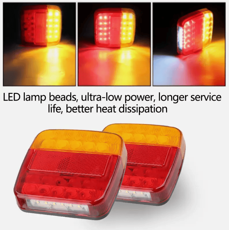 salelink.co.nz Unbranded 12V LED Tail Lights Trailer Light 12V LED Tail Lights Trailer Light | Action Outdoors NZ