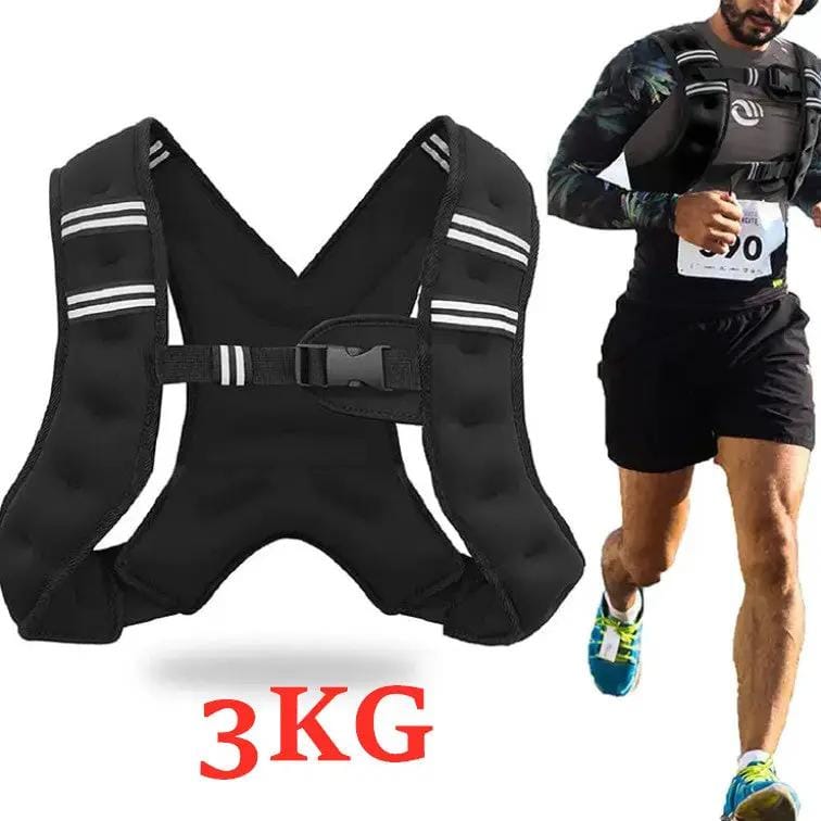 salelink.co.nz Unbranded Weighted Vest - 3KG Weighted Vest - 3KG | Action Outdoors NZ