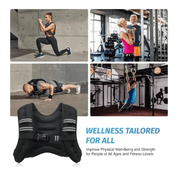 salelink.co.nz Unbranded Weighted Vest - 5KG Weighted Vest - 5KG | Action Outdoors NZ
