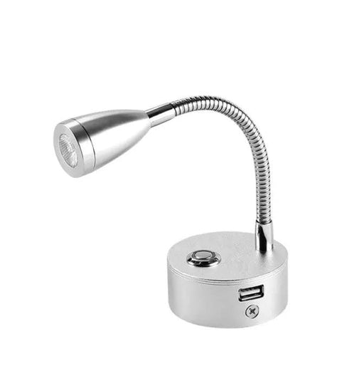 Cool White Touch Switch USB LED Spot Reading Light Caravan Boat Interior Lamp 12V – view 1