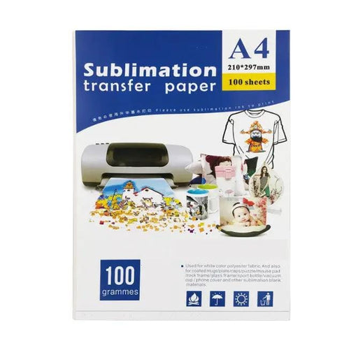 Sublimation Paper A4 Size - 100 Sheets Sublimation Paper – view 1