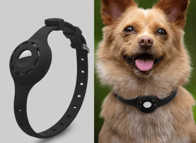 S For AirTag Pet Dog Cat Case GPS Tracking Collar Loop Holder – view 3