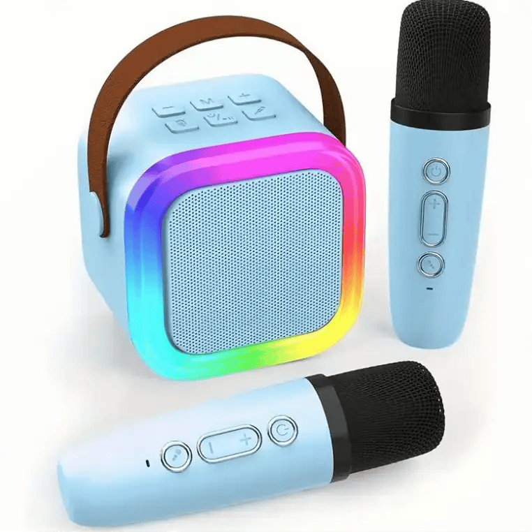 Karaoke Machine with 2 Microphones Bluetooth Speaker (PR9092-1) – view 2