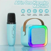 Karaoke Machine with 2 Microphones Bluetooth Speaker (PR9092-1) – view 3