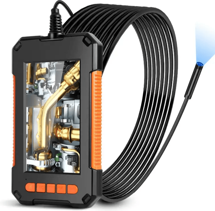 Industrial Endoscope Camera 1080P HD 4.3" LCD Screen Borescope Inspection Camera – view 1
