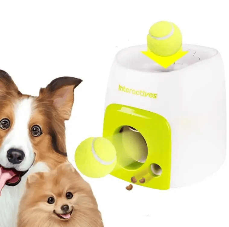 Tennis Rolling Ball Roll Out Machine Pet Dog Interactive Toys Machine – view 7