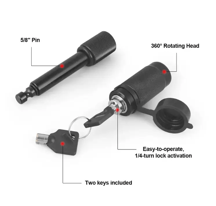 salelink.co.nz Unbranded Hitch Pin Lock Trailer Coupling Lock Hitch Pin Lock Trailer Coupling Lock | Action Outdoors NZ