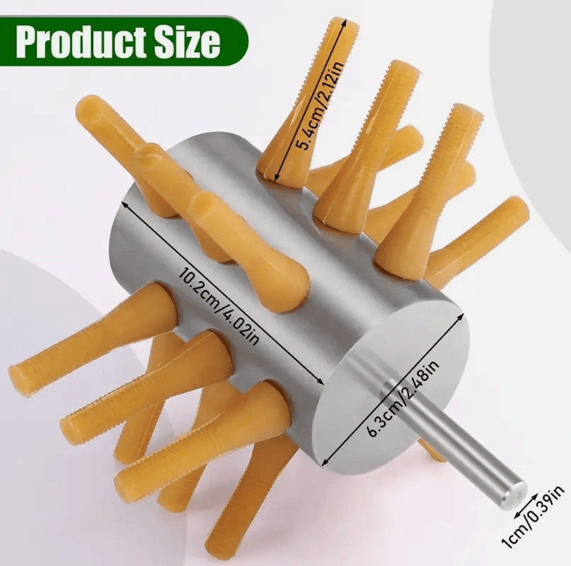 Chicken Plucker Drill Attachment, Stainless Steel Drill – view 4