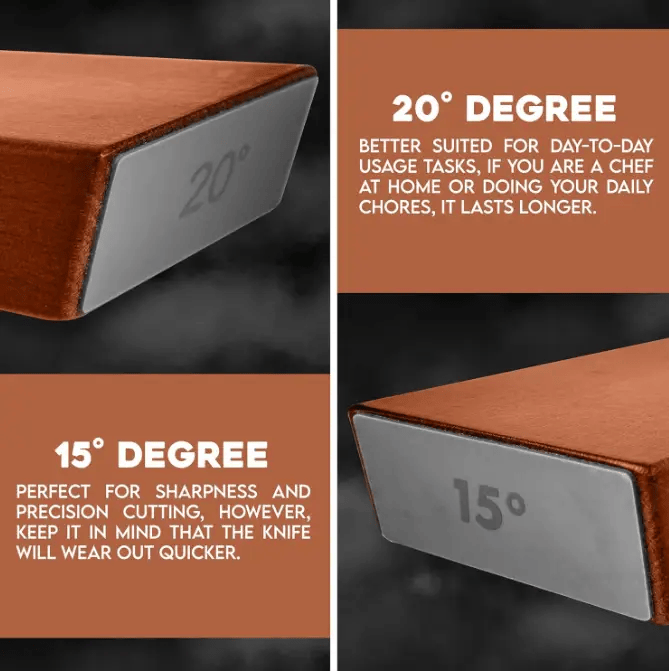 Knife Sharpener Sharpening Stone Rolling - Magnetic Wood (PR9115) – view 6