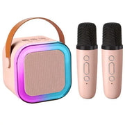 Karaoke Machine with 2 Microphones Bluetooth Speaker – view 1