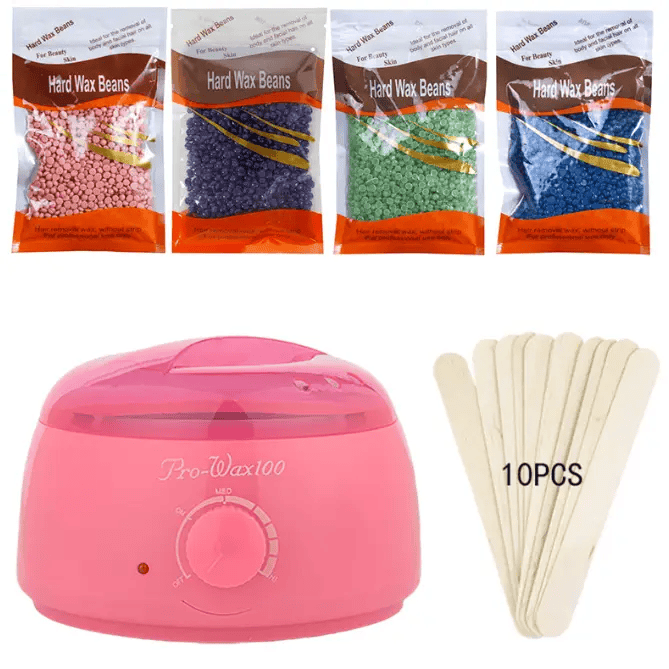 salelink.co.nz Unbranded Wax Warmer Heater Waxing Machine Kit Wax Warmer Heater Waxing Machine Kit - Wood Metal (PR9150...