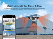 salelink.co.nz Unbranded Outdoor Security Camera Four Lens Outdoor Security Camera Four Lens | Action Outdoors NZ