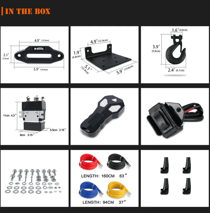 salelink.co.nz X-BULL X-Bull Electric Winch 4500LBS X-Bull Electric Winch 4500LBS | Action Outdoors NZ