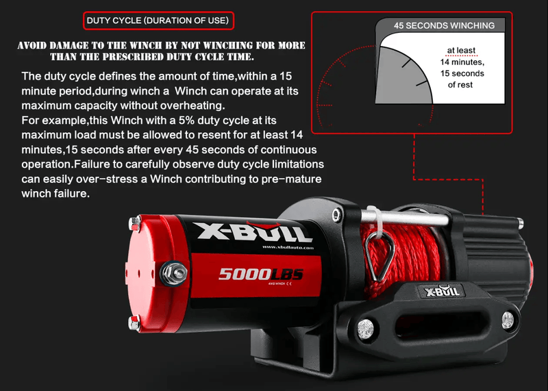 salelink.co.nz X-BULL X-Bull Electric Winch 5000LBS X-Bull Electric Winch 5000LBS | Action Outdoors NZ