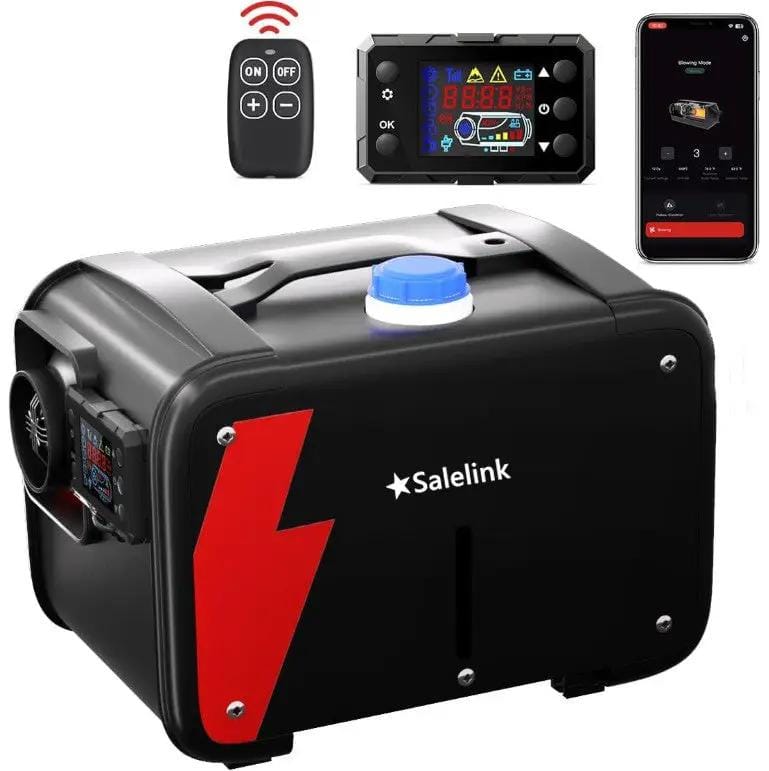 8KW Diesel Air Heater 12V 24V 240V Bluetooth App – view 1