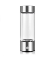 USB Rechargeable Hydrogen Water Generator Bottle 420ml Portable Glass Water Bottle – view 2