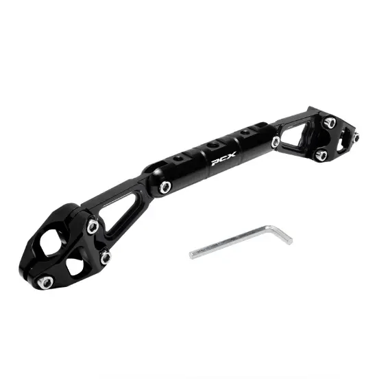 Multifunctional Handlebar Crossbar Levers with Phone Holder, Navigation Bracket & Hooks – view 1
