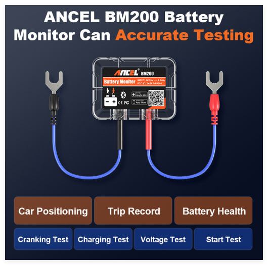 ANCEL 12V Car Battery Tester by salelink.co.nz