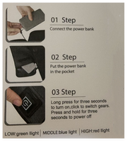 Foldable Heated Seat Cushion 3 Adjustable Modes by salelink.co.nz