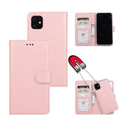 salelink.co.nz Unbranded iPhone 12/12 Pro 6.1'' Case Pink PU Leather Wallet Case For iPhone 12 And 12 Pro