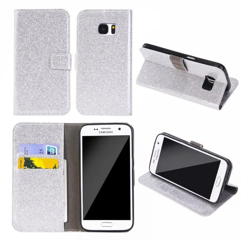 salelink.co.nz Unbranded Samsung S6 Edge Case Samsung Galaxy S6 Edge Leather Wallet Case Kickstand