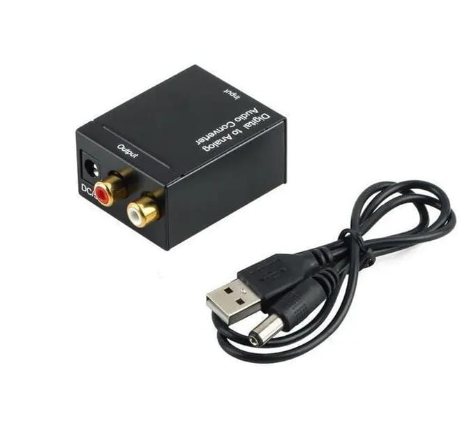 Digital Optical Toslink To Rca Audio Converter – view 2