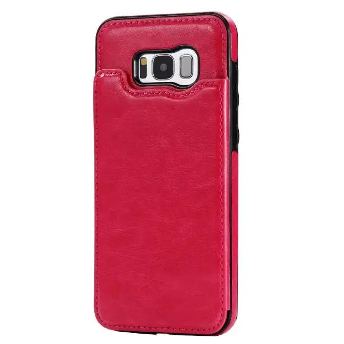 salelink.co.nz Unbranded Samsung S8 Plus Case Wallet Samsung Galaxy S8 Plus Wallet Case With Card Holder