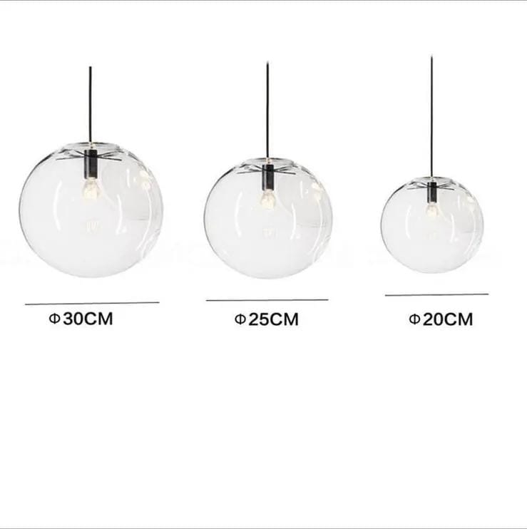 salelink.co.nz Unbranded 20cm Glass Pendant Light Elegant 20cm Glass Pendant Light E27 Ceiling Fixture