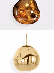 Lava Pendant Light Hanging Modern Round Hanging Lamp – view 2