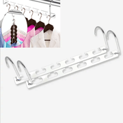 2PCS Space Saver Saving Metal Magic Hanger Clothes Closet Organize Hook – view 2