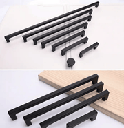 salelink.co.nz Unbranded 320mm Kitchen Cabinet Handle Drawer Black Cupboard Knob 320mm Matte Black Aluminium Cabinet Handle