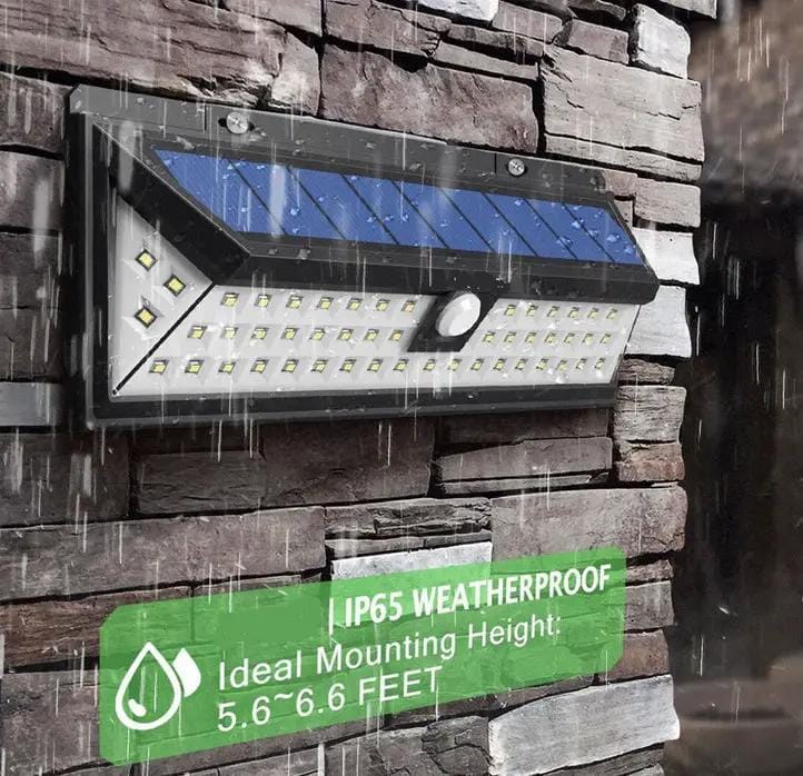 Solar Powered Motion Sensor Wall Light 118LED Outdoor Garden Lamp Waterproof – view 2