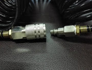 1/4" Air Hose Fitting Coil Pneumatic Compressor Quick Coupler US Type 200PSI – view 2