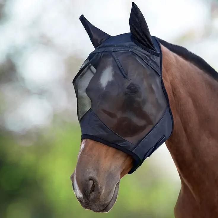 salelink.co.nz Unbranded S Pony Cob Horse Fly Mask with Ears S Pony Cob Horse Fly Mask with Ears | Action Outdoors NZ
