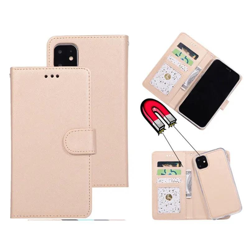 salelink.co.nz Unbranded iPhone 13 Pro Case iPhone 13 Pro Wallet Case 3 Card Slots Magnetic