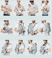 Infant Baby Carrier With Hip Seat Stool Backpack – view 5