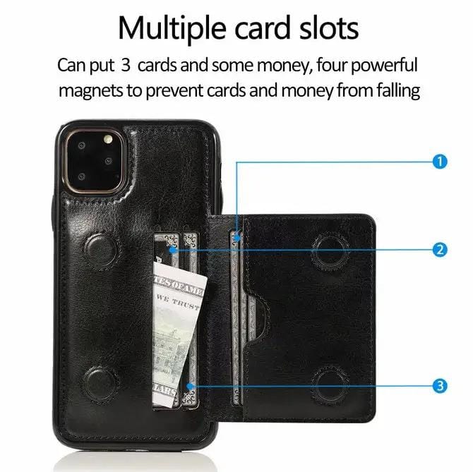 salelink.co.nz Unbranded iPhone 11 Pro Max Case Wallet - Black iPhone 11 Pro Max Case Wallet - Black | Action Outdoors NZ