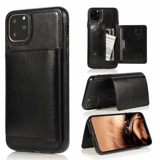 salelink.co.nz Unbranded iPhone 11 Pro Max Case Wallet - Black iPhone 11 Pro Max Case Wallet - Black | Action Outdoors NZ