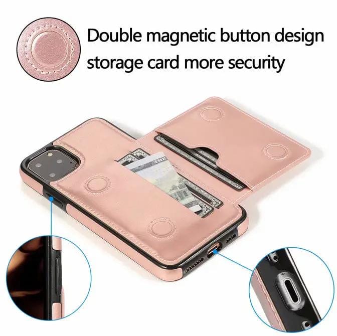 salelink.co.nz Unbranded iPhone 12 PRO MAX Case Wallet iPhone 12 PRO MAX Case Wallet - Rose Gold | Action Outdoors NZ